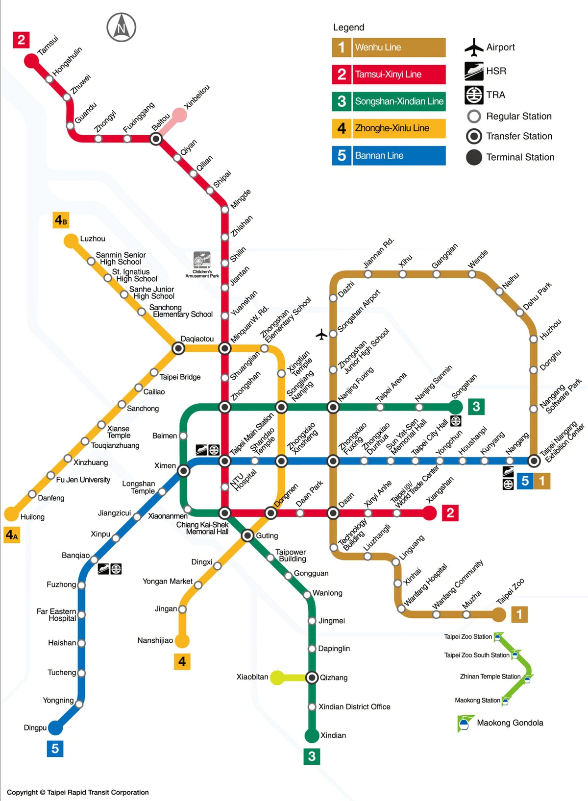 Taipei tub mapa