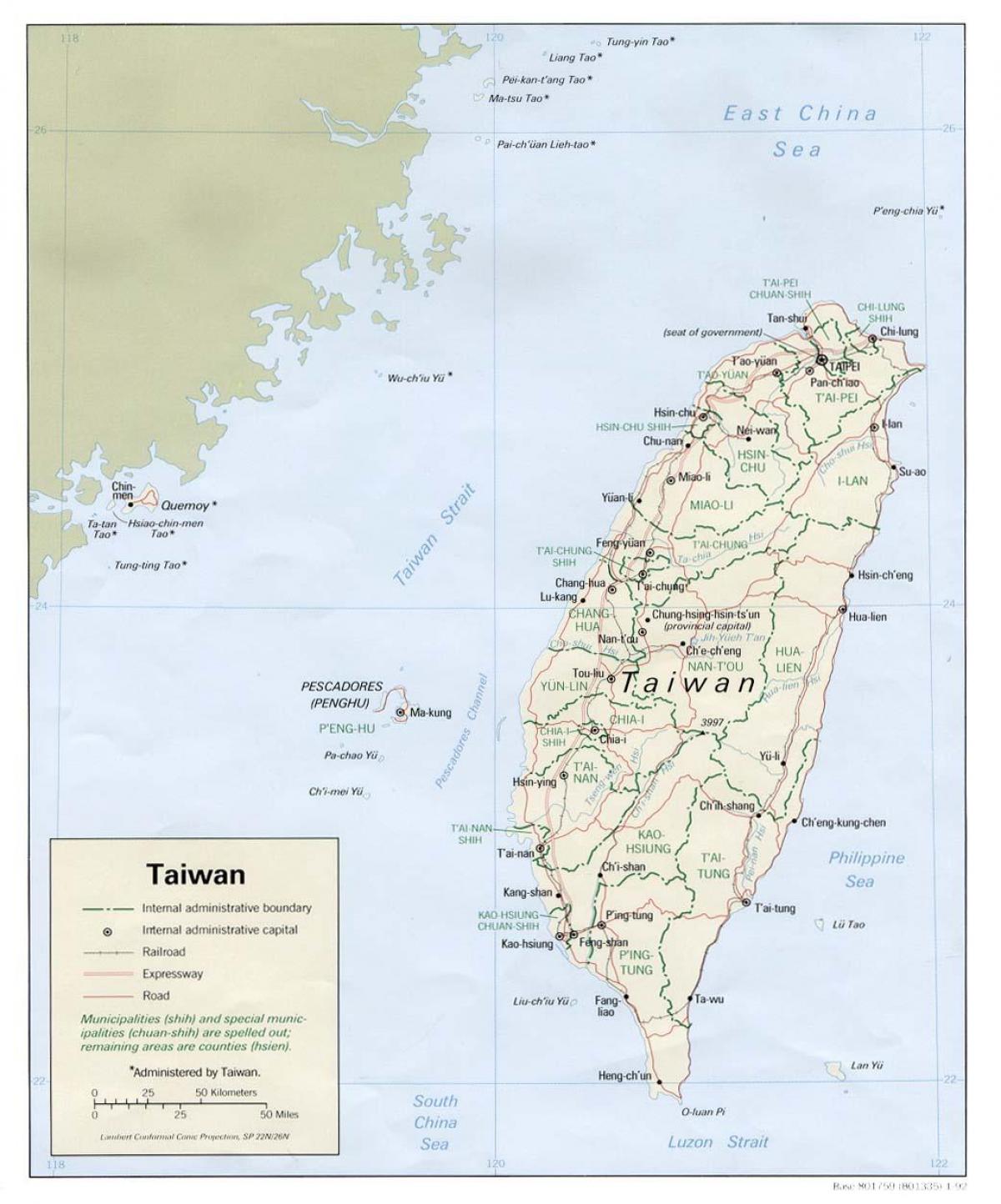 mapa de xinbei taiwan