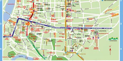Taipei punts turístics mapa